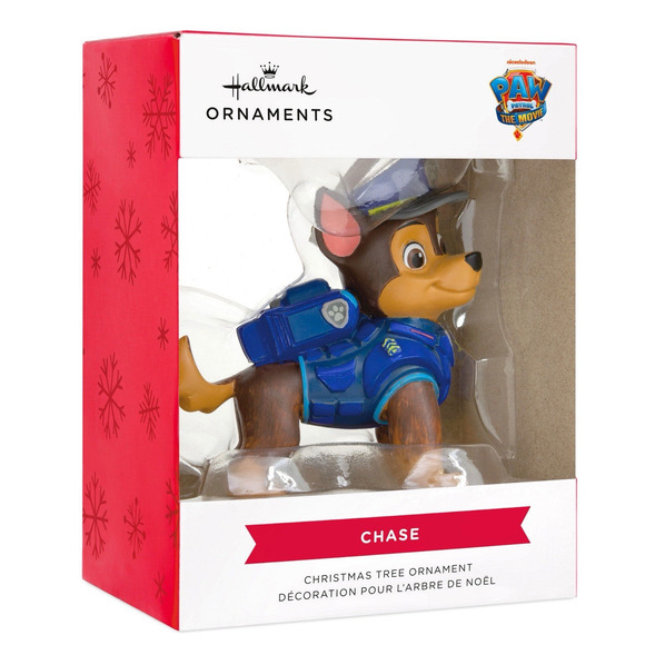 Hallmark PAW Patrol The Movie Chase Christmas Ornament 3” Nickelodeon NIB 2021 - Picture 5 of 12
